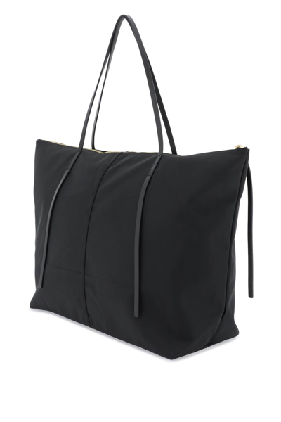 Shop By Malene Birger Nabello Large Tote Bag In Black (black)