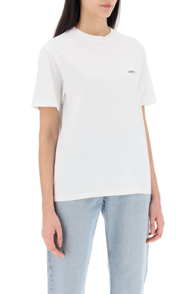 Shop Autry Icon T-shirt In White (white)