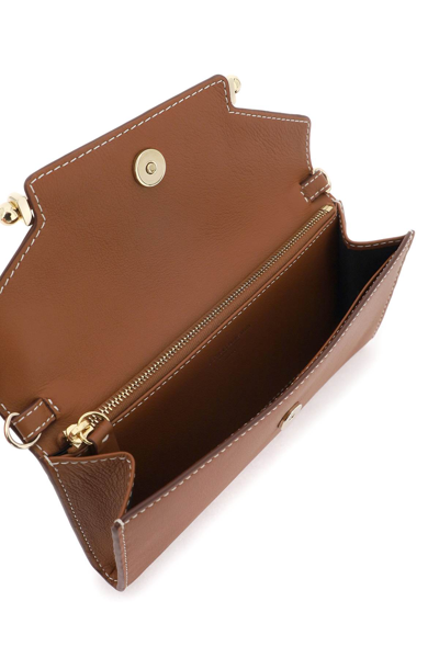 Shop Strathberry Multress Mini Bag In Chestnut (brown)