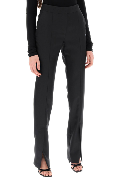 Shop Off-white Corporate Tailoring Pants In Black Black (black)