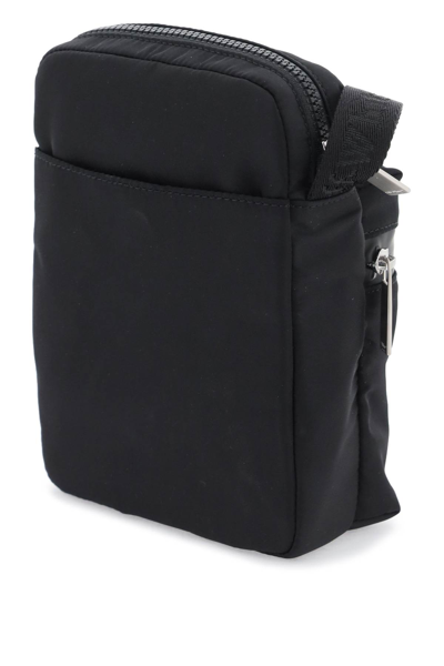 Shop Off-white Nylon Crossbody Bag In Black No Color (black)