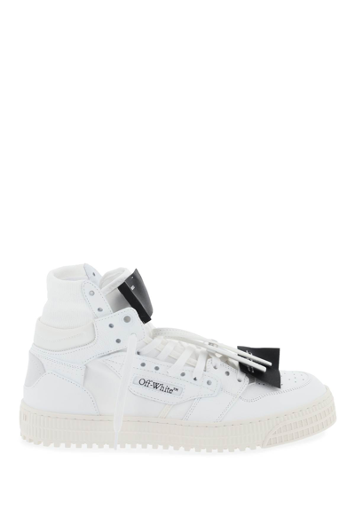 Shop Off-white 3.0 Off-court Sneakers In White Black (white)