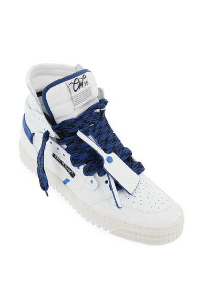 Shop Off-white 3.0 Off-court Sneakers In White Navy (white)