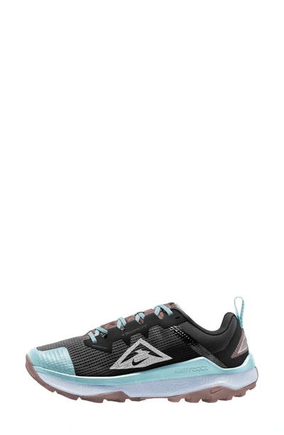 Shop Nike Wildhorse 8 Trail Running Shoe In Black/ White/ Blue/ Grey