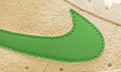 Shop Nike Blazer Mid '77 Vintage Sneaker In Muslin/ Coconut/ Green