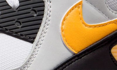 Shop Nike Air Max 90 Sneaker In White/ Orange/ Photon Dust