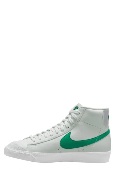 Shop Nike Blazer Mid '77 Vintage Sneaker In White/ Malachite/ Photon Dust