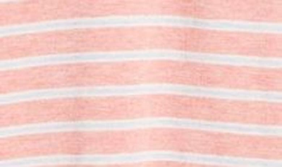 Shop Johnnie-o Matthis Stripe Pocket Polo In Pomegranate