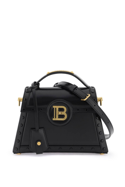 Shop Balmain B-buzz Dynasty Handbag In Noir (black)