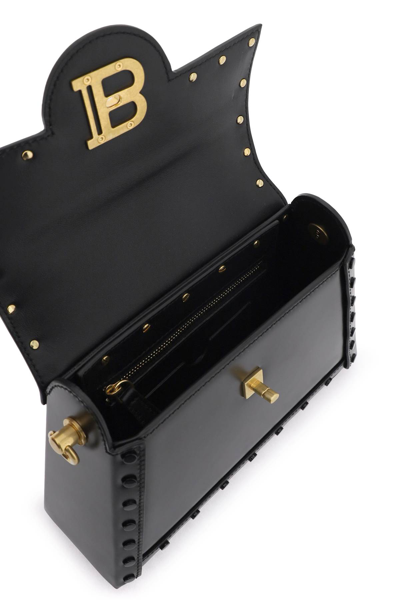 Shop Balmain B-buzz Dynasty Handbag In Noir (black)