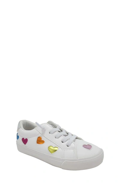 Shop Jellypop Kids' Heartland Sneaker In White Multi