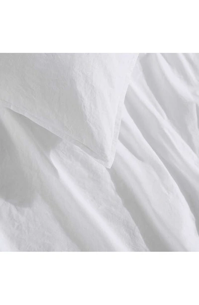 Shop Calvin Klein Washed Percale Comforter & Shams Set In White