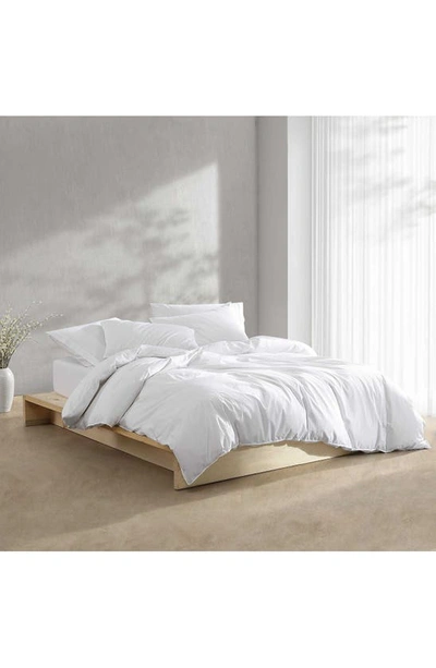 Calvin Klein Washed Percale Comforter & Shams Set In White