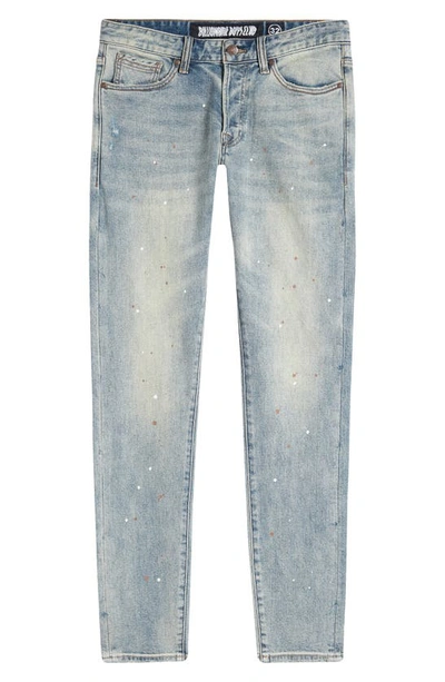 Shop Billionaire Boys Club Lunar Distressed Stretch Jeans In Molecule