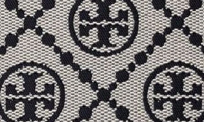 Tory Burch Mini T Monogram Jacquard Swing Crossbody Bag In Tory Navy