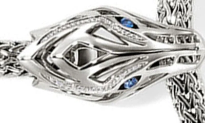 John Hardy Naga Lariat In Silver