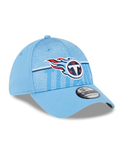New Era Light Blue Tennessee Titans 2023 Nfl Training Camp 39thirty Flex Fit Hat In Light Blue