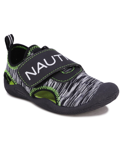 Shop Nautica Toddler Boys Bilean Water Sandals In Black Multi