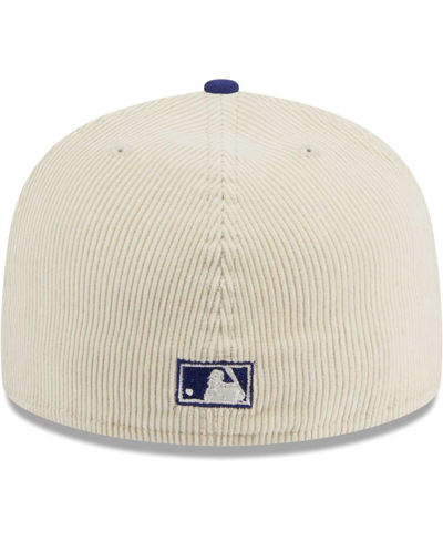 New Era White Los Angeles Dodgers  Corduroy Classic 59fifty Fitted Hat In White