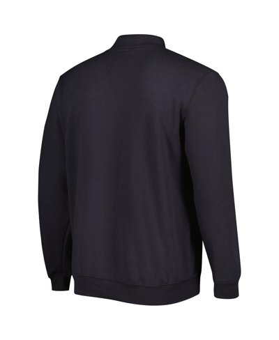 Colosseum Charcoal Ole Miss Rebels Tortugas Logo Quarter-zip Jacket In Charcoal