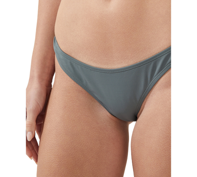Shop Cotton On Women's Refined High Side Brazilian Bikini Bottoms In Dusty Khaki