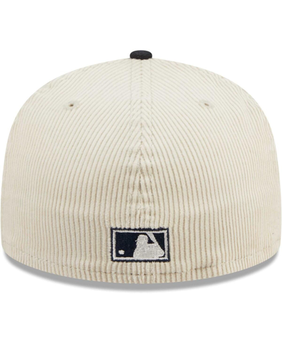New Era White New York Yankees  Corduroy Classic 59fifty Fitted Hat In White