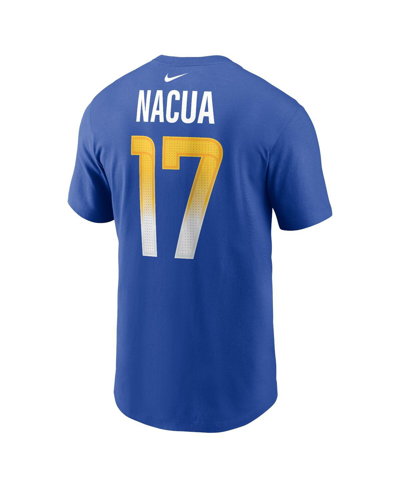 Nike Big Boys And Girls Puka Nacua Royal Los Angeles Rams Player Name Number T-shirt In Royal