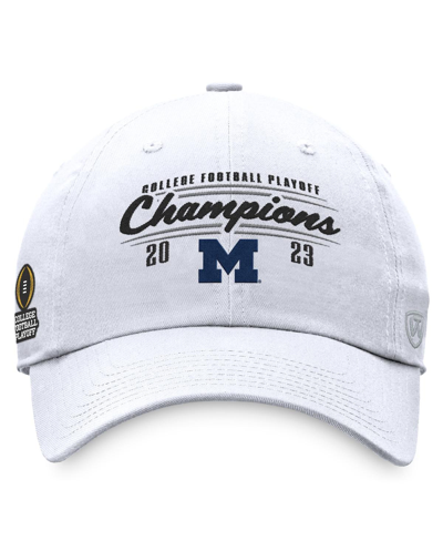 Shop Top Of The World Men's  White Michigan Wolverines College Football Playoff 2023 National Champions Sc