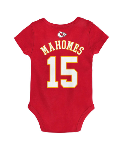 Shop Outerstuff Baby Boys And Girls Patrick Mahomes Red Kansas City Chiefs Mainliner Player Name And Number Bodysuit