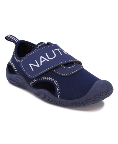 Shop Nautica Toddler Boys Bilean Water Sandals In Navy