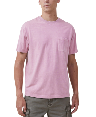 Shop Cotton On Men's Loose Fit T-shirt In Chalk Pink