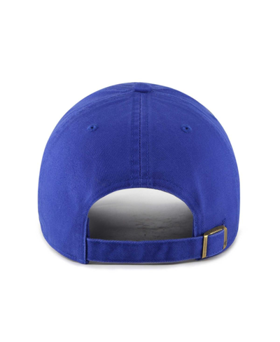 47 Brand Women's ' Royal Philadelphia 76ers Confetti Undervisor Clean Up Adjustable Hat In Royal