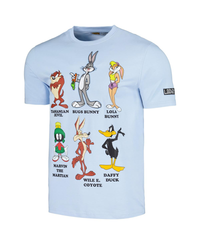 Freeze Max Men's And Women's  Light Blue Looney Tunes Family Collage T-shirt In Light Blue