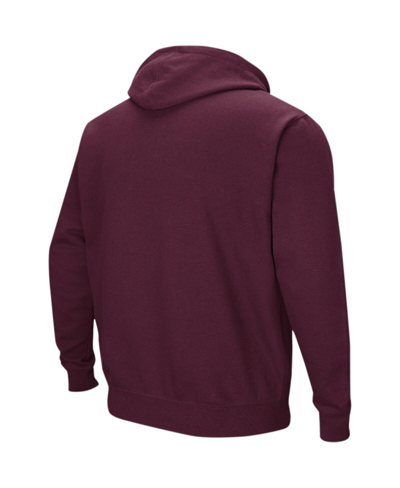 Colosseum Men's  Maroon Texas A&m Aggies Double Arch Pullover Hoodie In Maroon