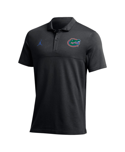 Shop Jordan Men's  Black Florida Gators 2022 Coaches Performance Polo Shirt