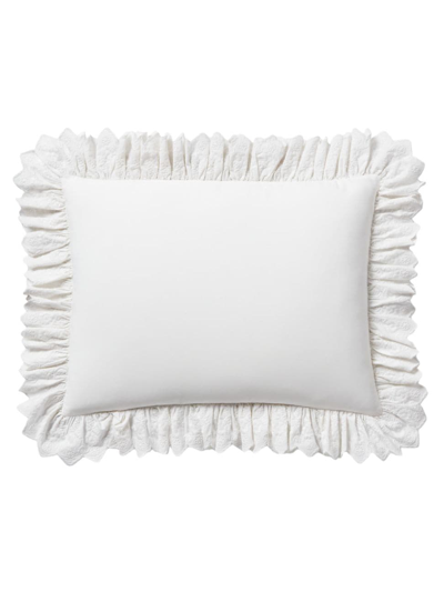 Shop Ralph Lauren Antoinette Throw Pillow In True Cream