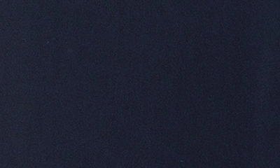 Alexia Admor Iris Smocked Short Sleeve Midi Dress In Navy