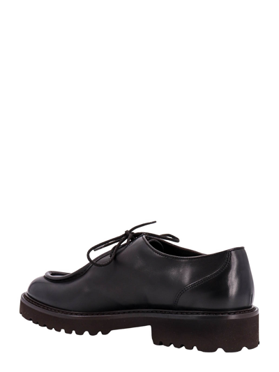 Shop Doucal's Leather Lace-up Shoe In Brown