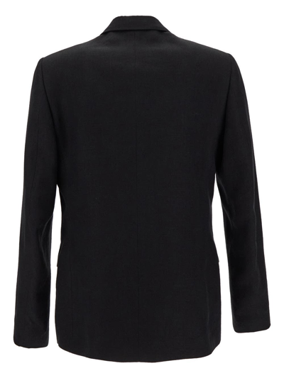 Shop Lardini Classic Jacket In Black