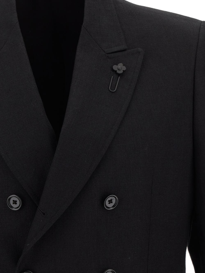 Shop Lardini Classic Jacket In Black