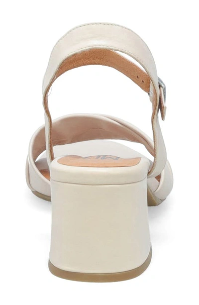 Miz Mooz Bela Block Heel Sandal In Cream