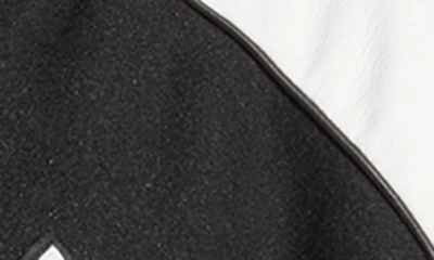 Shop Adidas Originals Sst Bomber Jacket In White/ Black