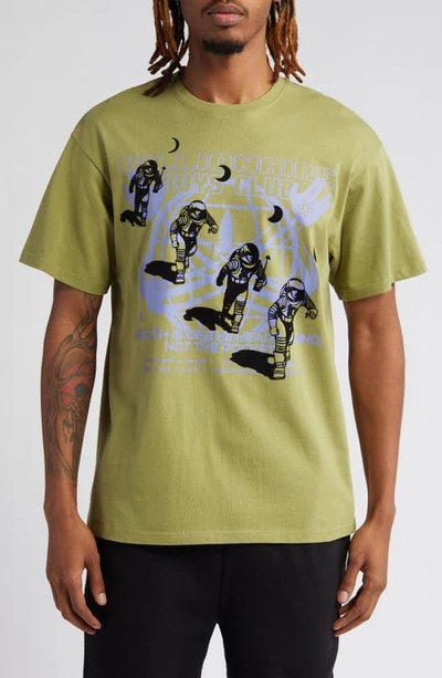 Shop Billionaire Boys Club Coordinates Graphic T-shirt In Mosstone