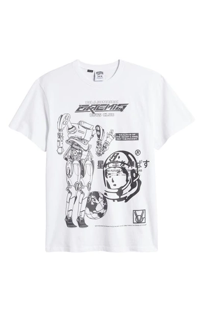 Shop Billionaire Boys Club Peace Oversize Graphic T-shirt In White
