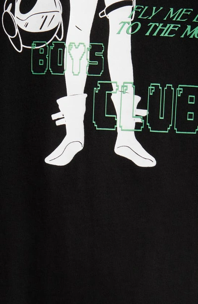 Shop Billionaire Boys Club Farewell Cotton Graphic T-shirt In Black