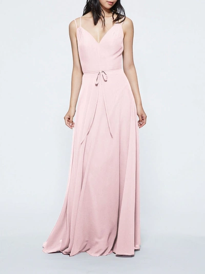 Shop Marchesa Valentia In Blush