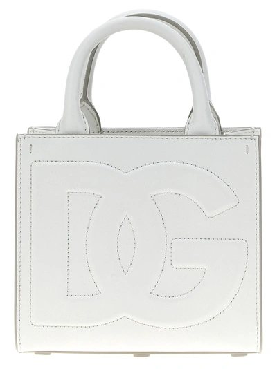 Shop Dolce & Gabbana Dg Daily Mini Crossbody Bags White
