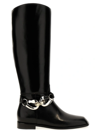 Shop Tory Burch Jessa Riding Boot Boots, Ankle Boots Black