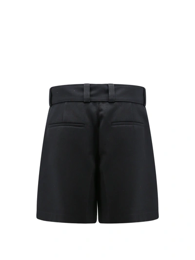 Shop Jil Sander Wool Shorts With Belt