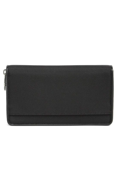 Shop Tumi Alpha Travel Wallet In Black